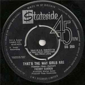 Freddy Cannon - That's The Way Girls Are mp3