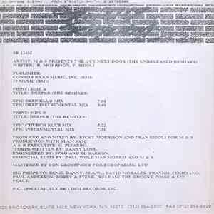 M&S Presents The Guy Next Door - Deeper (The Unreleased Mixes) mp3