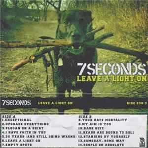 7 Seconds - Leave A Light On mp3
