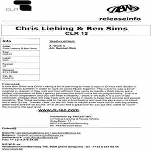 Chris Liebing & Ben Sims - CLR 13 mp3