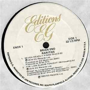 Brian Eno - Rarities mp3