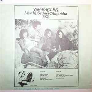 Eagles - Live In Sydney, Australia 1976 mp3