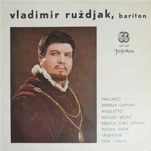 Vladimir Ruždjak - Bariton mp3
