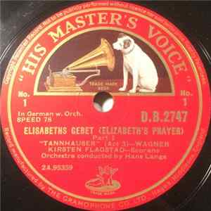 Kirsten Flagstad - Elisabeths Gebet mp3