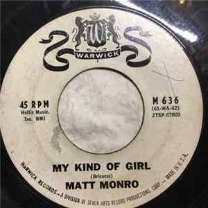 Matt Monro - My Kind Of Girl / This Time mp3