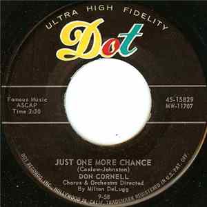 Don Cornell - Just One More Chance mp3