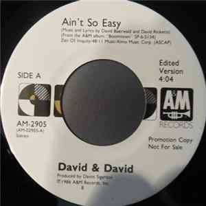 David & David - Ain't So Easy mp3