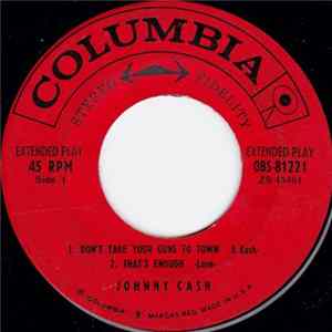 Johnny Cash - Don't Take Your Guns To Town mp3