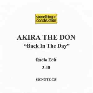 Akira The Don - Back In The Day mp3