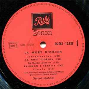 Gérard Manset - La Mort D'Orion mp3