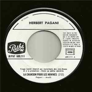 Herbert Pagani - La Chanson Pour Les Hommes / Rouge Orange mp3