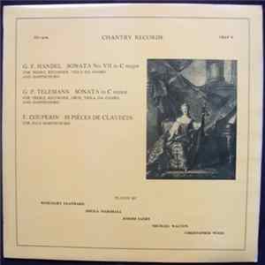 G.F. Handel, G.P. Telemann, F. Couperin, Cecile Dolmetsch - Sonatas / 10 Pièces De Clavecin mp3