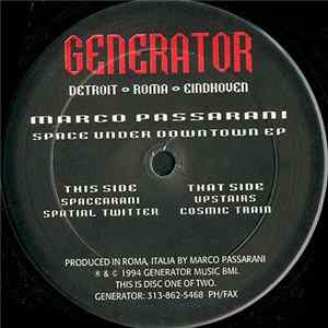 Marco Passarani - Space Under Downtown EP mp3