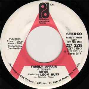 MFSB - Family Affair / Lay In Low mp3