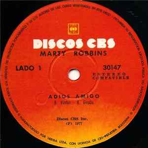 Marty Robbins - Adios Amigo mp3