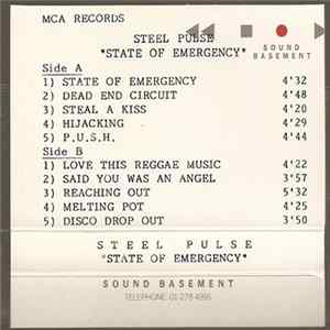 Steel Pulse - State Of Emergency mp3