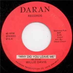 Willie Davis - Why Did You Leave Me mp3