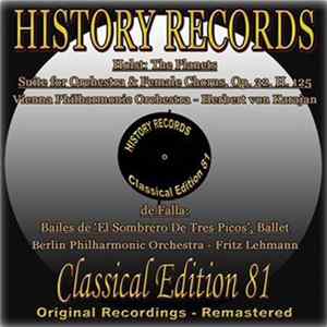 Vienna Philharmonic Orchestra - Herbert von Karajan, Berlin Philharmonic Orchestra - Fritz Lehmann - History Records - Classical Edition 81 mp3