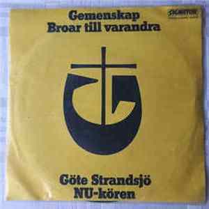 Göte Strandsjö Och NU-kören - Gemenskap mp3