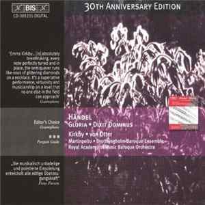 Händel / Kirkby ???? Von Otter ???? Martinpelto ???? Drottingholm Baroque Ensemble ???? Royal Academy of Music Baroque Orchestra - Gloria • Dixit Dominus mp3