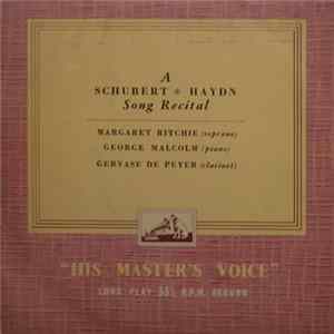 Schubert, Haydn - Margaret Ritchie, George Malcolm, Gervase de Peyer - A Schubert • Haydn Song Recital mp3