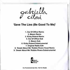 Gabriella Cilmi - Save The Lies (Be Good To Me) mp3
