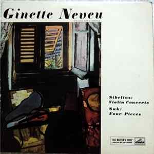 Ginette Neveu, Sibelius, Suk - Violin Concerto / Four Pieces mp3