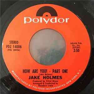 Jake Holmes - How Are You? mp3