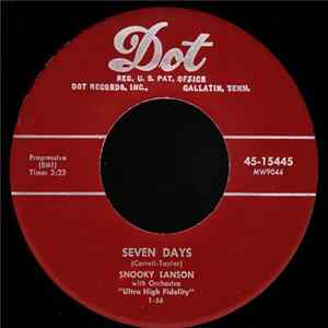 Snooky Lanson - Seven Days / Tippity Top mp3