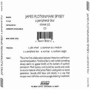 James Plotkin : Mark Spybey - A Peripheral Blur mp3