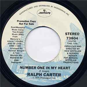 Ralph Carter - Number One In My Heart mp3