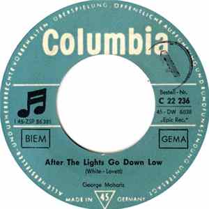 George Maharis - After The Lights Go Down Low mp3