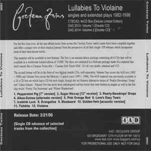 Cocteau Twins - Lullabies To Violaine: Singles And Extended Plays 1982-1996 mp3