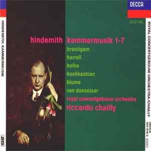 Paul Hindemith - Concertgebouworkest - Riccardo Chailly - Kammermusik 1-7 mp3
