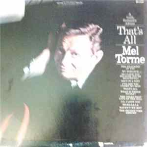 Mel Tormé - A Lush, Romantic Album That's All mp3