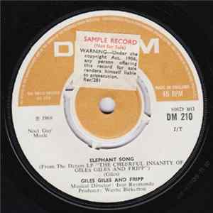 Giles, Giles And Fripp - Thursday Morning mp3