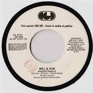 Mel & Kim / Joe Trio - Respectable / Back Home mp3