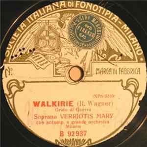 Verriotis Mary, Salomea Krusceniski - Walkirie / Walkiria mp3