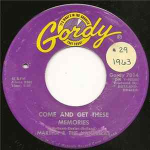 Martha & The Vandellas - Come And Get These Memories / Jealous Lover mp3