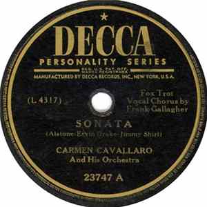 Carmen Cavallaro And His Orchestra - Sonata / Through A Thousand Dreams mp3