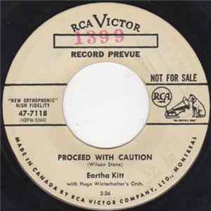 Eartha Kitt With Hugo Winterhalter Orchestra - Proceed With Caution mp3