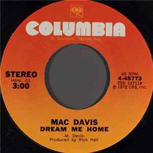 Mac Davis - Dream Me Home mp3