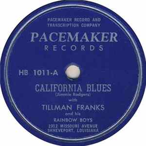 Tillman Franks - California Blues / Hayride Boogie mp3