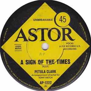 Petula Clark - A Sign Of The Times mp3