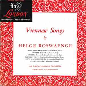 Helge Roswaenge - Viennese Songs mp3