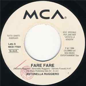 Antonella Ruggiero / Livin' Joy - Fare Fare / Don't Stop Movin' mp3