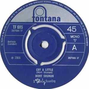 Mort Shuman - Cry A Little mp3