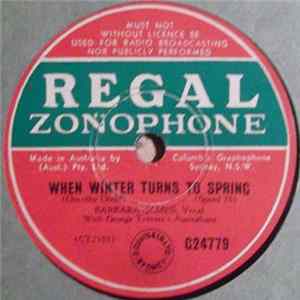 Barbara James With George Trevare's Australians - When Winter Turns To Spring / No One Can Take The Place Of You mp3