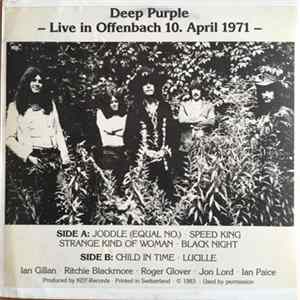 Deep Purple - Live In Offenbach 10. April 1971 mp3