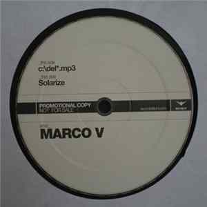 Marco V - C:del*.mp3 / Solarize mp3